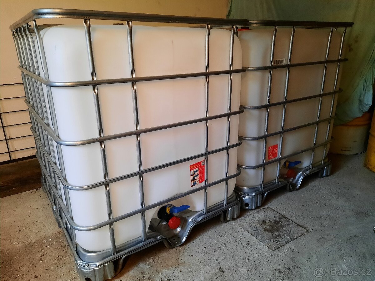 IBC kontejner 1000L čisté - 5
