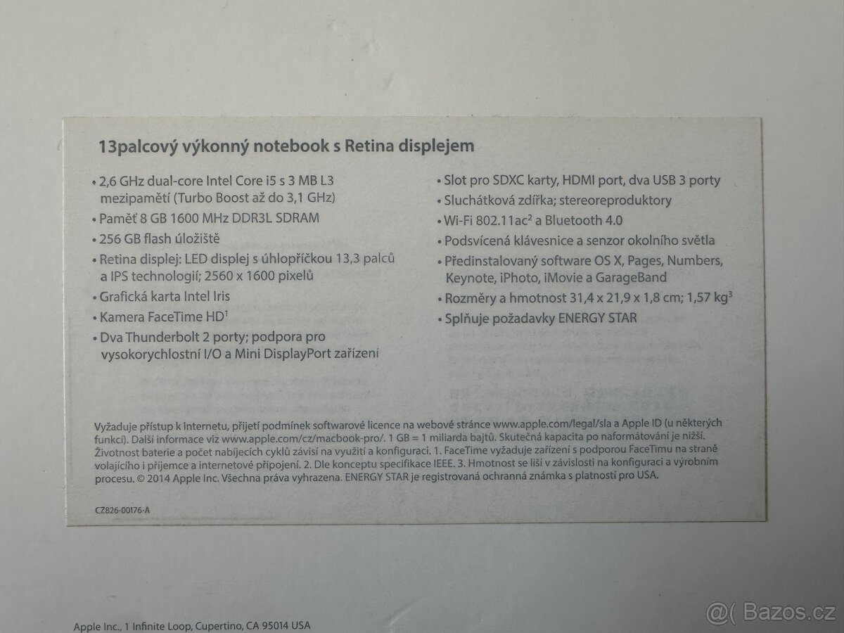 Apple MacBook Pro 13, 2014 Retina - 5