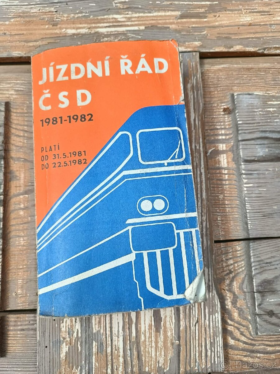 jízdní řády ČSD 70-80 léta - 5
