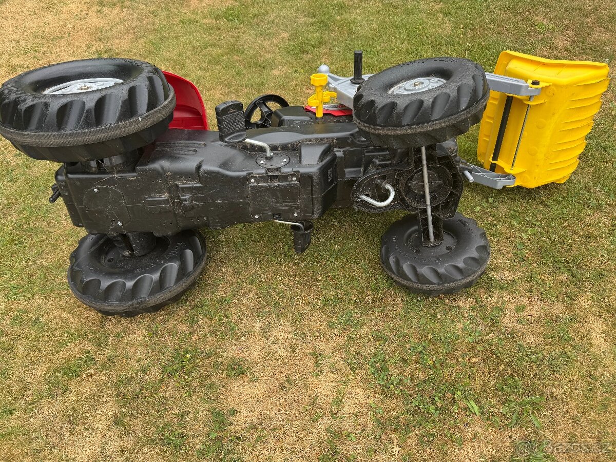 Šlapací trakror Rolly Toys X Trac s valníkem - 5