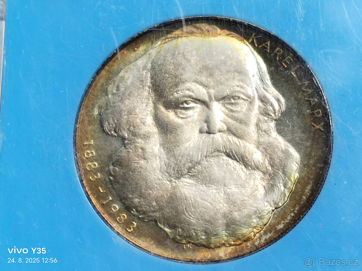 7x PROOF stříbrná pamětní mince Československo - 5