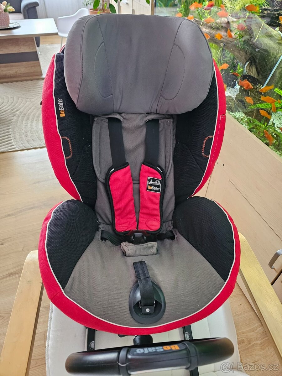 BeSafe iZi Kid X3 Isofix 2013 37 červená-šedá - 5