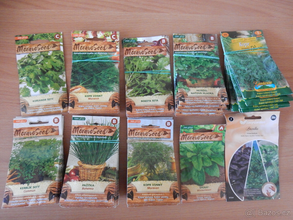 Semínka bylinek,listové zeleniny Moravoseed,Nostalgie - 5