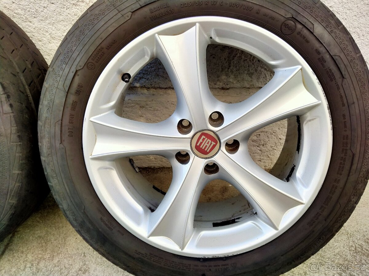 Alu disky 8J x 17 H2, 5x108, ET 40 - 5