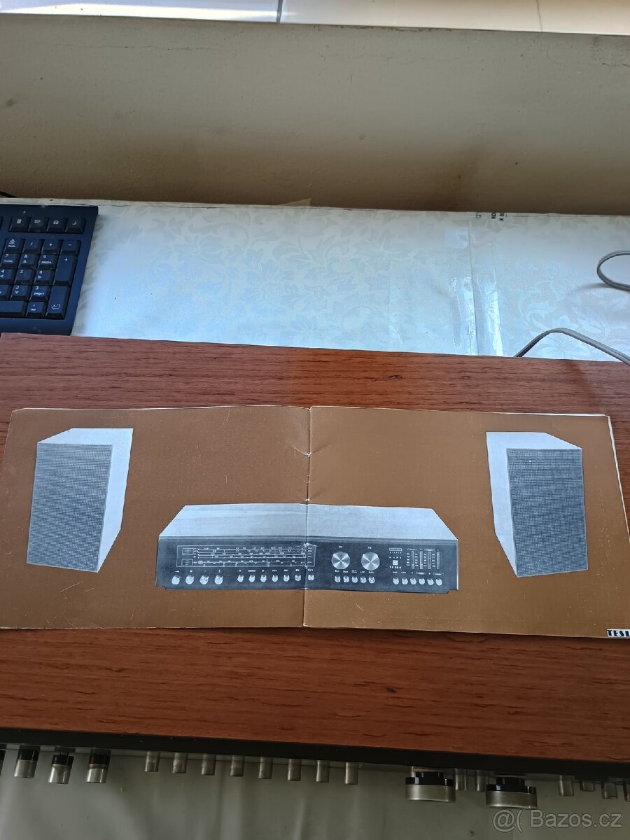 Sestava Tesla 813 A + repro a prospekty - 5