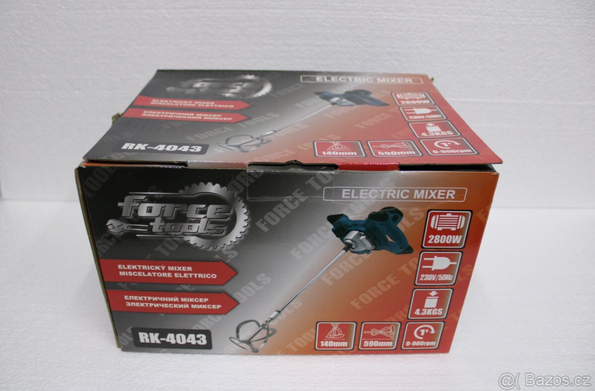 Stavební míchadlo na stavbu - 5