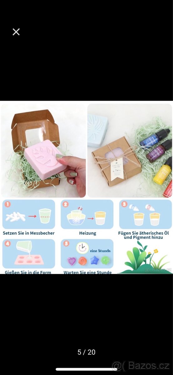 Kompletní sada na výrobu mýdla - 5