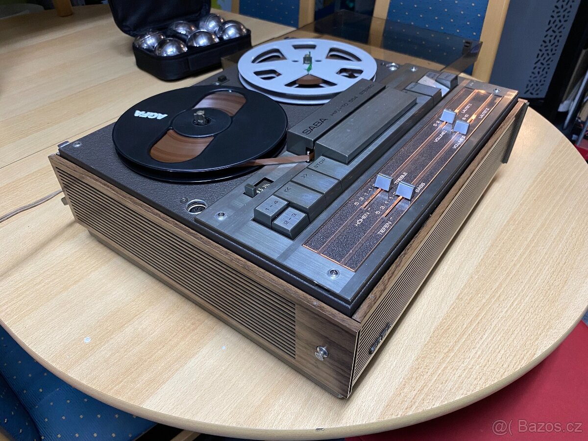 Magnetofon SABA TG554 v plně funkčním stavu - 5