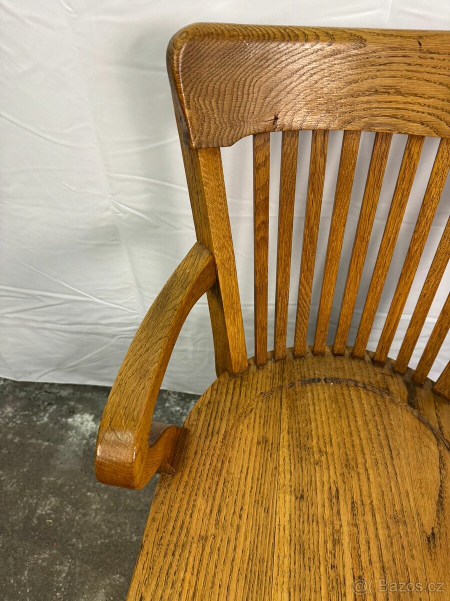 Masivní otáčecí židle (137006) - 5