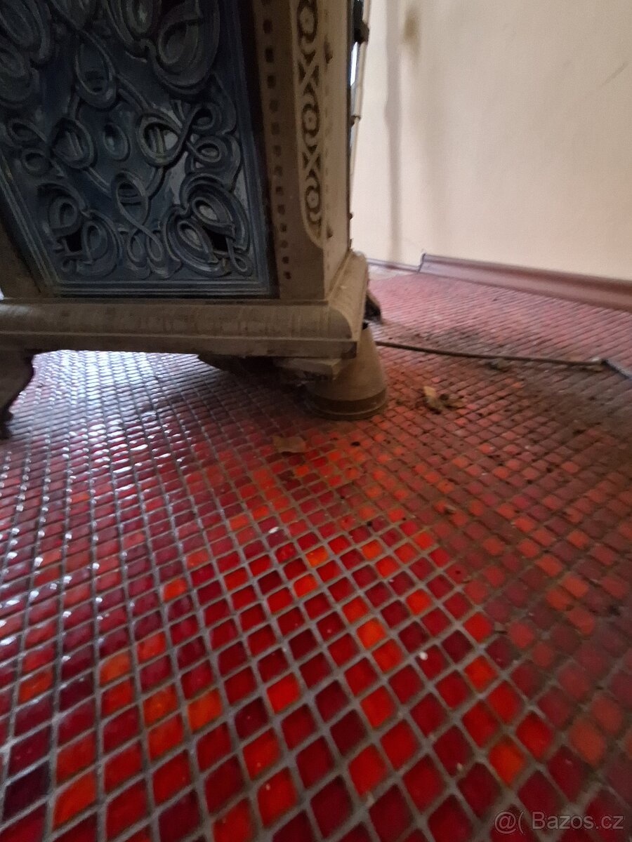 starožitná kachlová kamna - 5