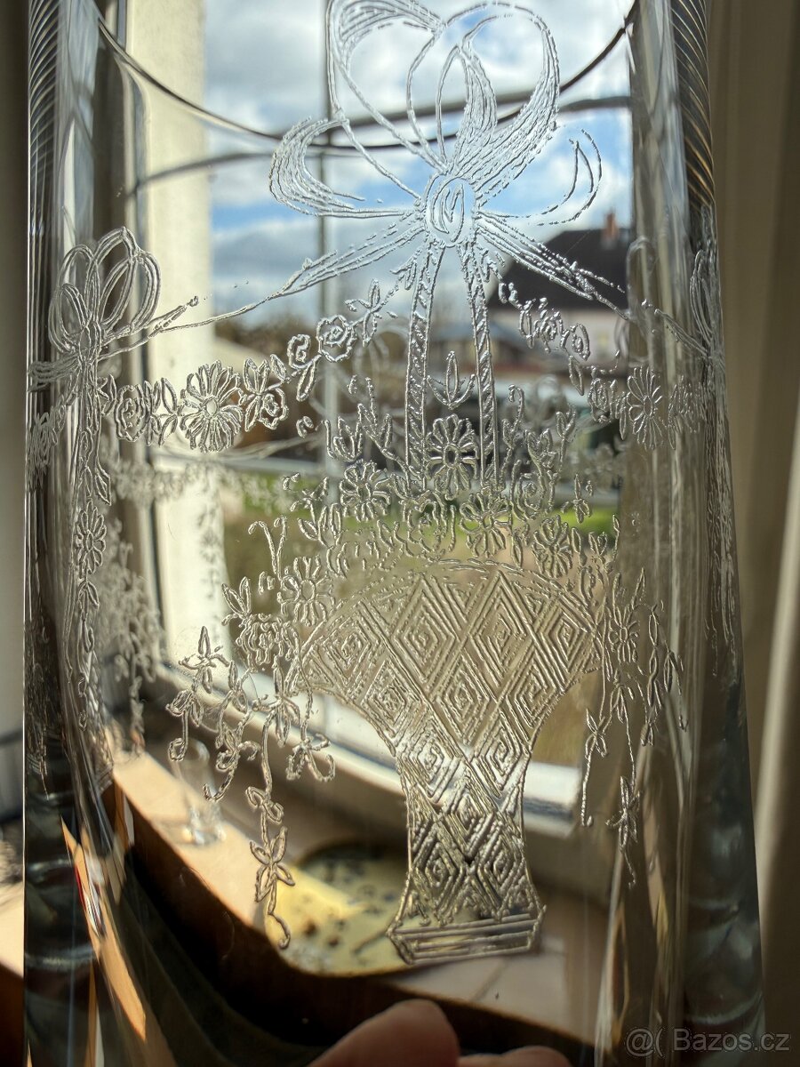 Ručně broušené skleničky - 5