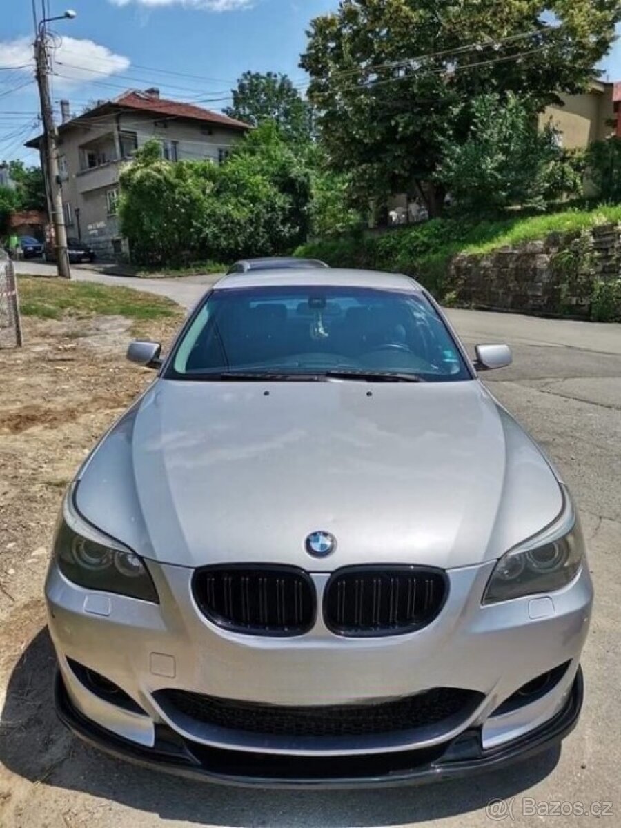 Lipo spoiler pod nárazník na BMW E60 E61 M5 nárazníky - 5