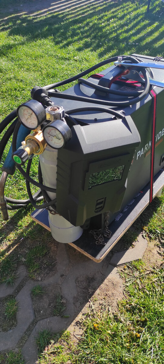 Co2 Parkside s vozíkem,šťít - 5