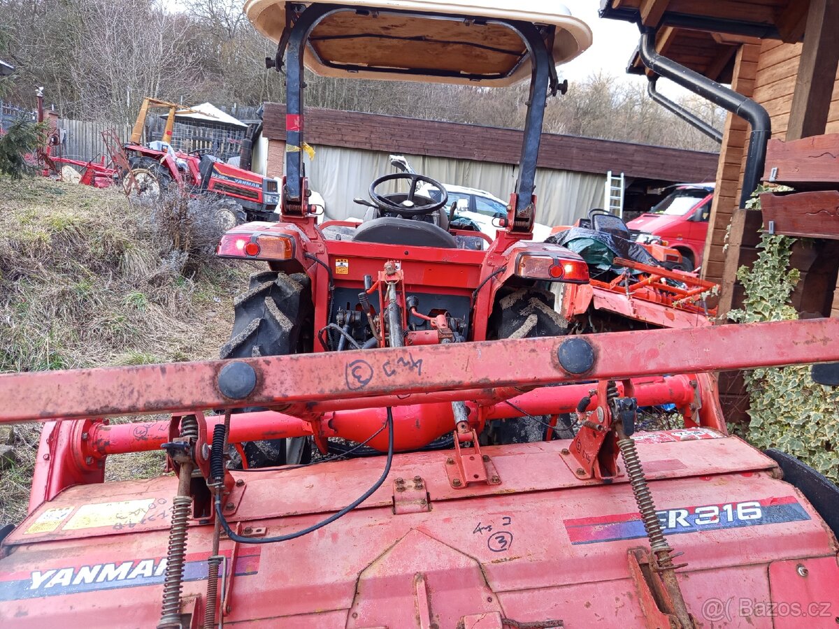 Prodám malotraktor Yanmar EF324 cena vč.DPH - 5