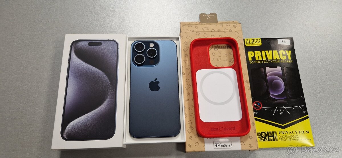 Iphone 15pro 128GB blue - 5
