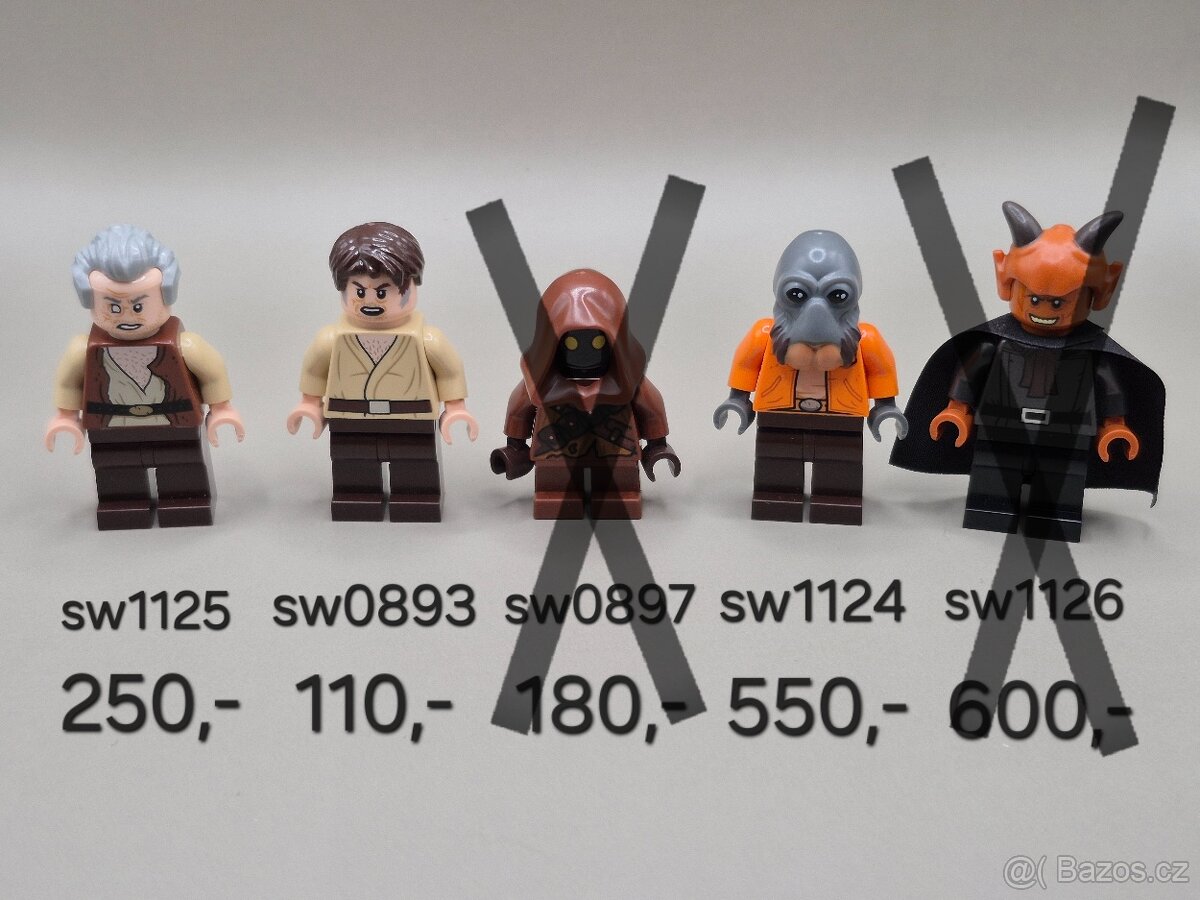 Lego figurky ze setu 75290 - 5