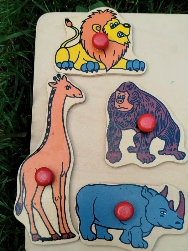 Dřevěné puzzle - 5