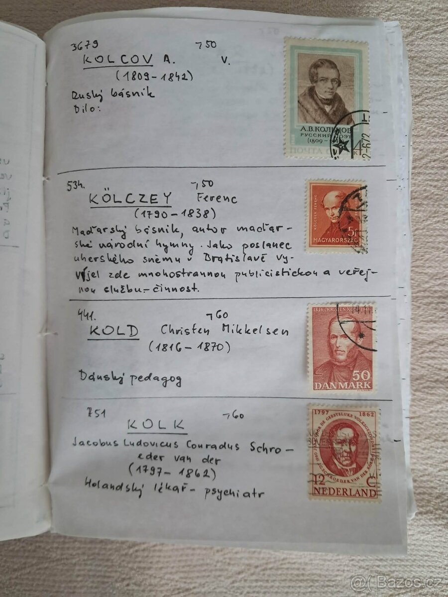 Osobnosti na známkach - 5