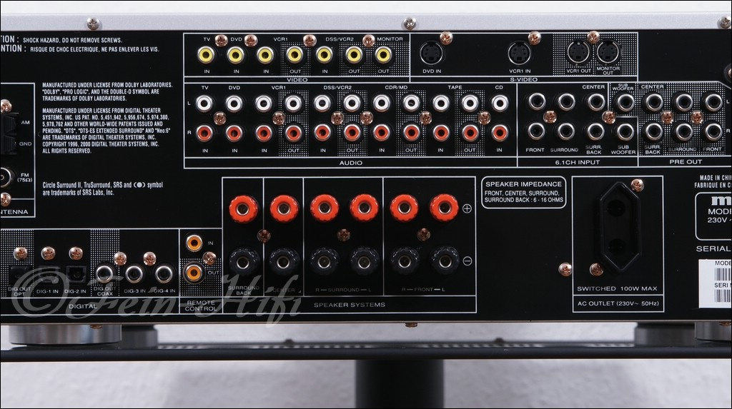 Marantz SR-4400 AV receiver 6.1 DTS-ES, DO, návod - 5