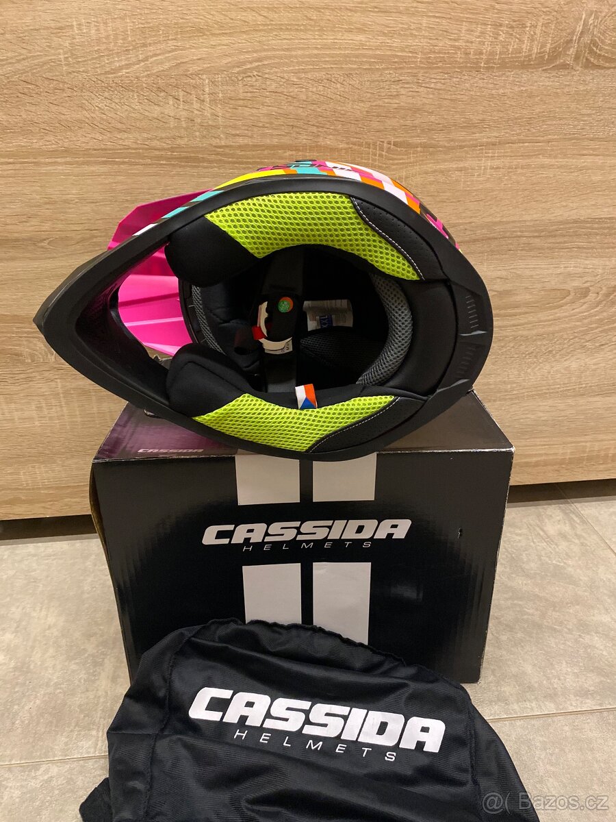 Dětská helma na motorku Cassida Cross Cup Sonic, vel. XXL - 5