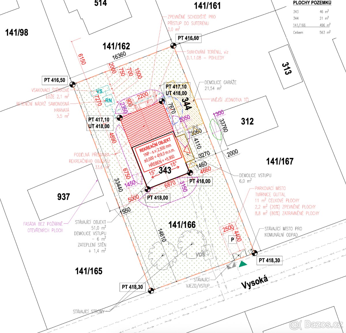Autorizace, vyhotovení, vyřízení stavebního povolení - 5