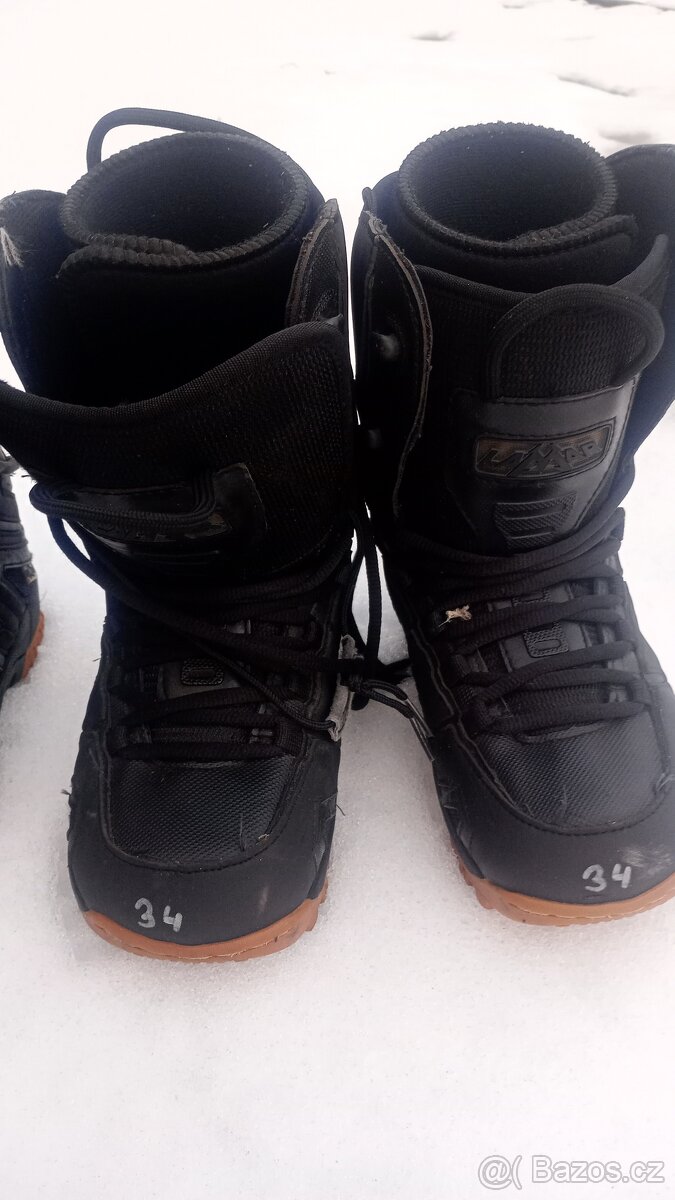 Boty na snowboard vel.34 - 5