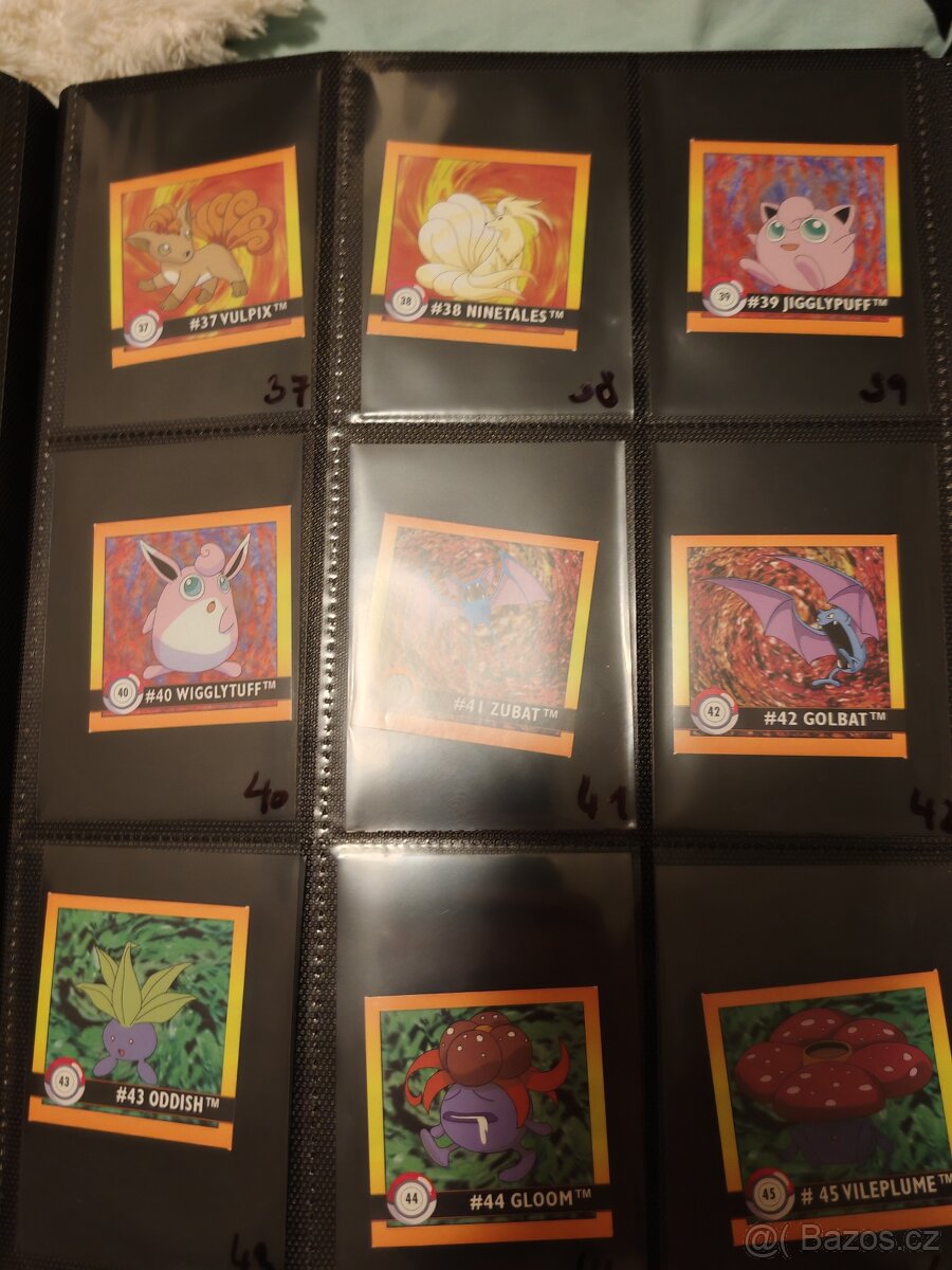 Pokémon album stickers - 5