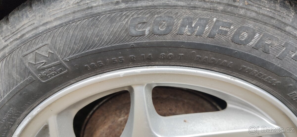 BORBET R14 6Jx14 ET 38 185/55 R14 4x100 - 5