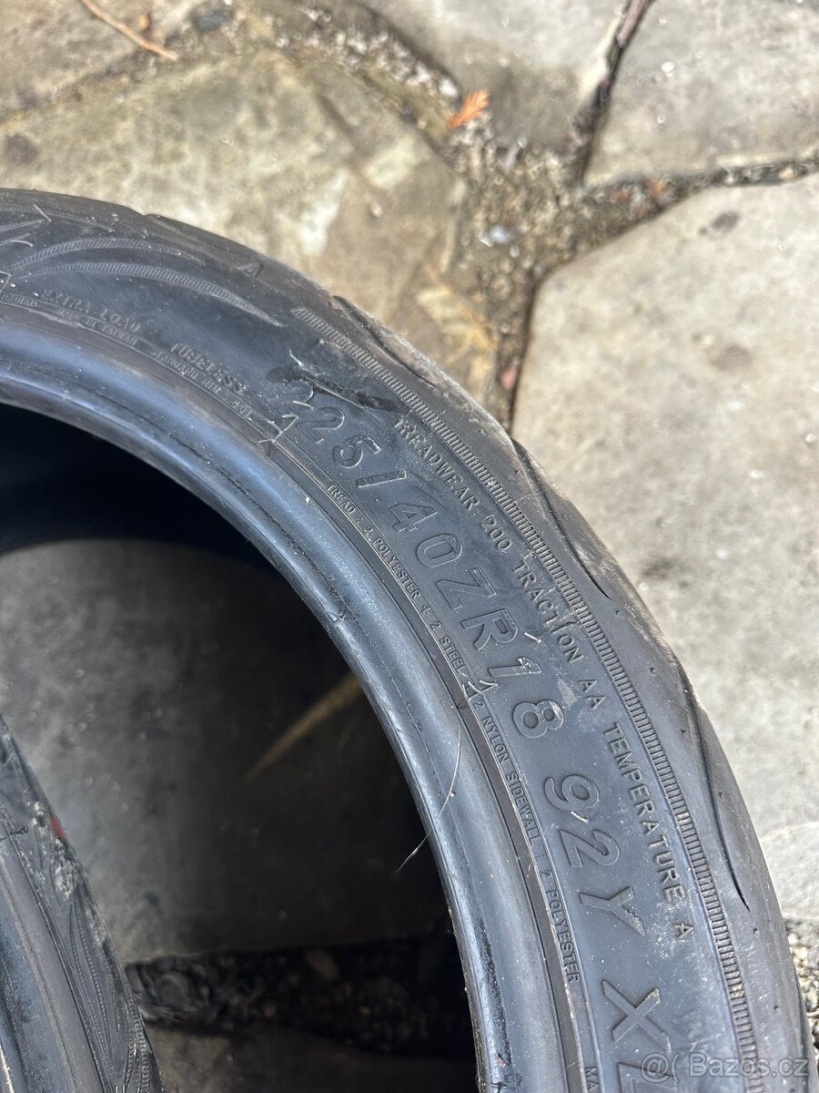 Semislick Federal RSR595-PRO - 225/40R18 - 5