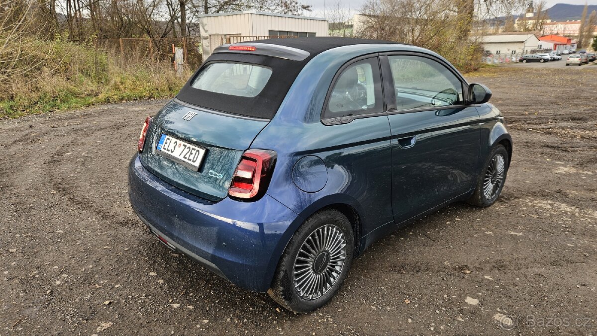 Fiat 500E Cabrio 87kW 42Ah bat Oceano - 5