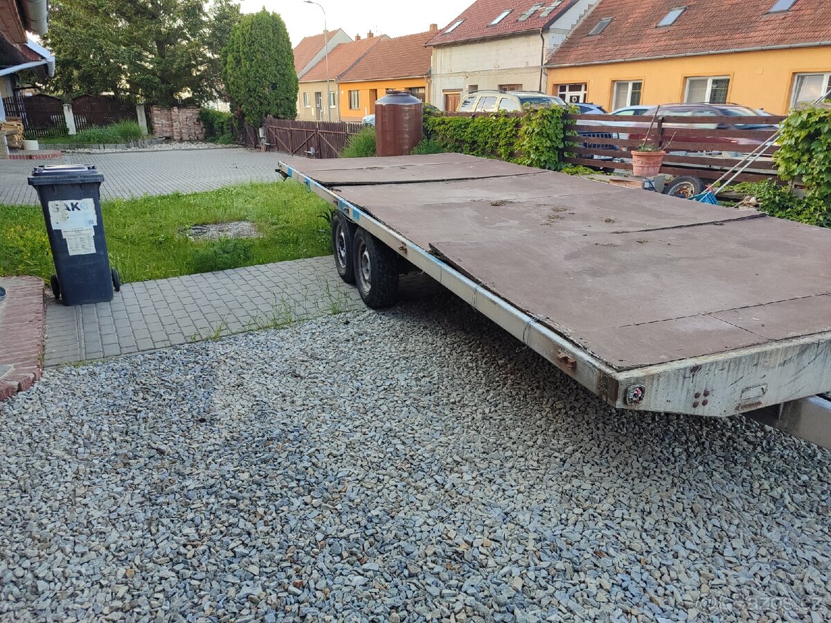 Prodám přívěs plaťák - 5