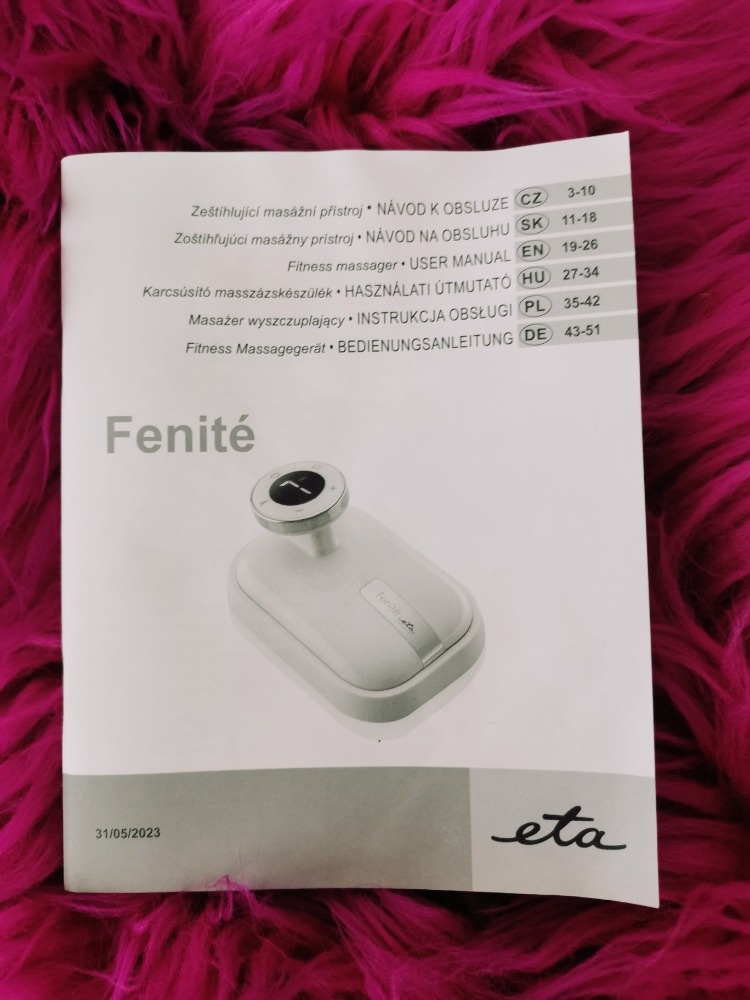 MASÁŽNÍ PŘÍSTROJ ETA FENITÉ + DÁREK - 5