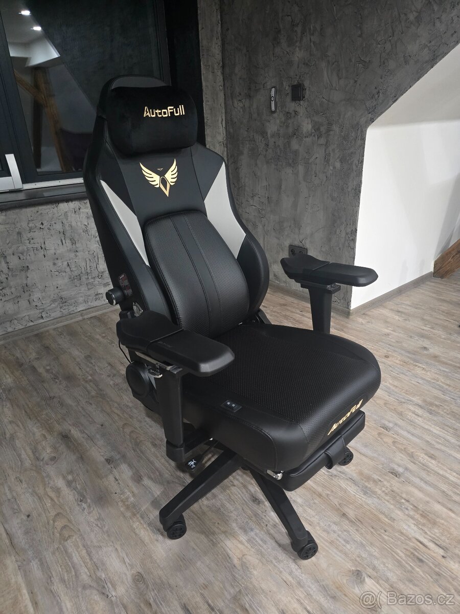 Herní židle AutoFull M6 (vyhřívané/chlazené sedátko) - 5