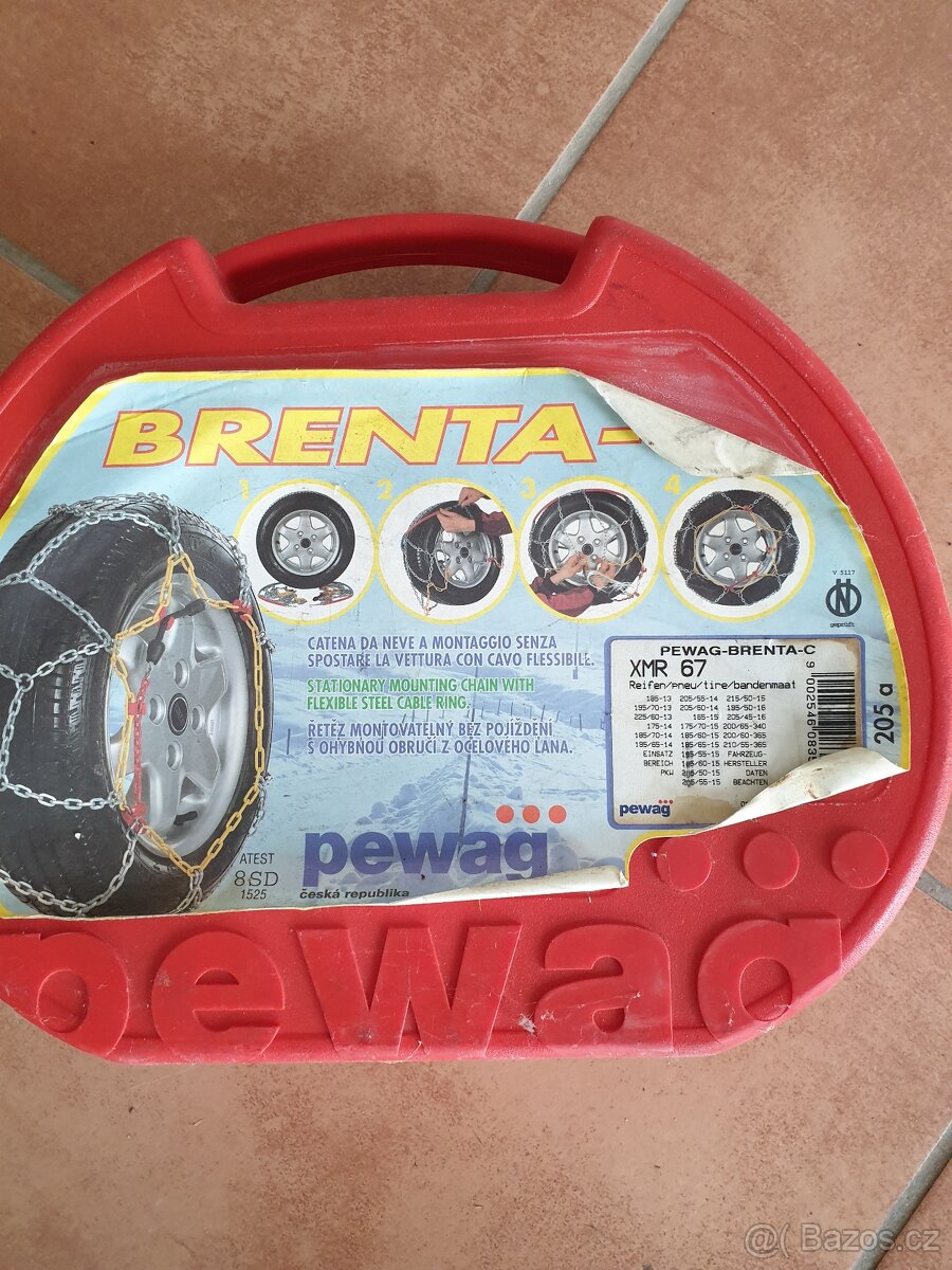 Sněhové řetězy PEWAG BRENTA C (4x4 XMR 80 V a XMR 67) - 5