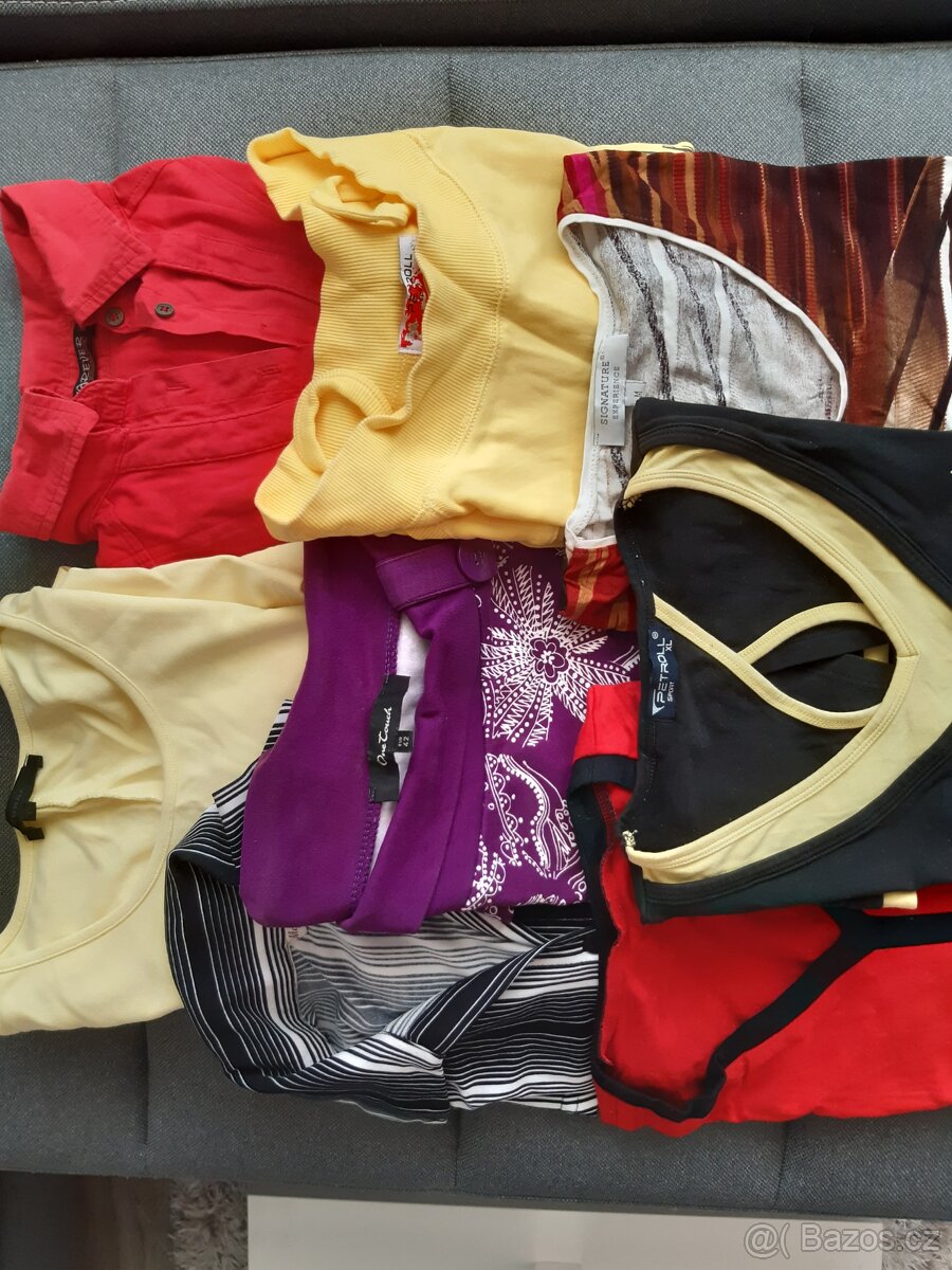 8x trička--halenky - 5