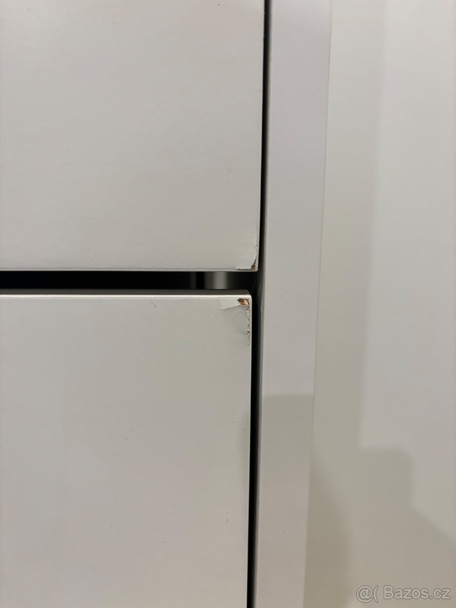 IKEA STÄLL botník – 3 přihrádky, bílý - 5