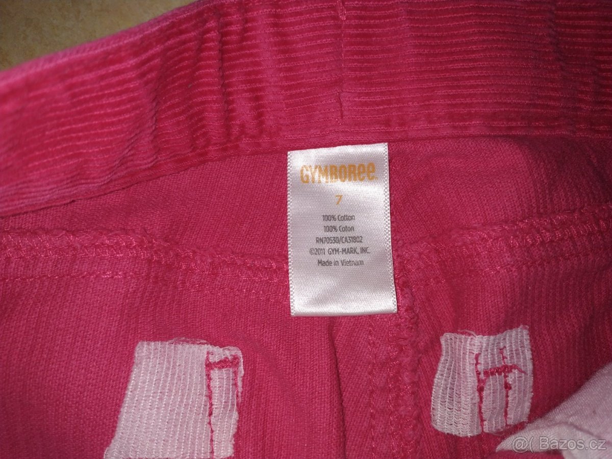 Značkové manžestráky vel.122 - 5