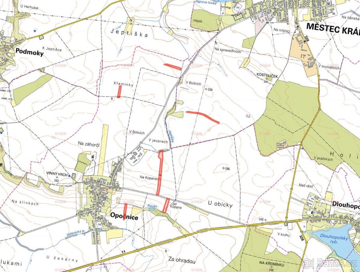 Zemědělská půda, prodej, Městec Králové, Nymburk - 5