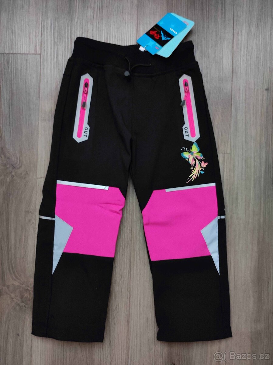 Softshellové jarní kalhoty Kugo nové - 5