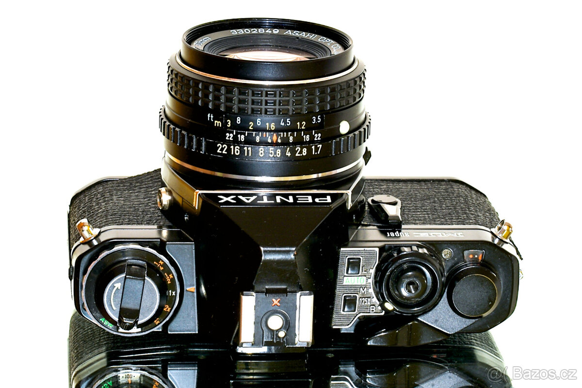 Pentax ME Super + SMC 1,7/50mm Black TOP STAV - 5