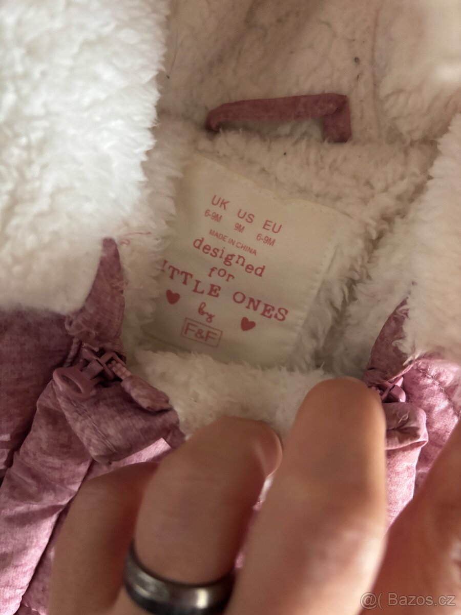 Balik zimniho obleceni 6-12 mesicu holcicka - 5