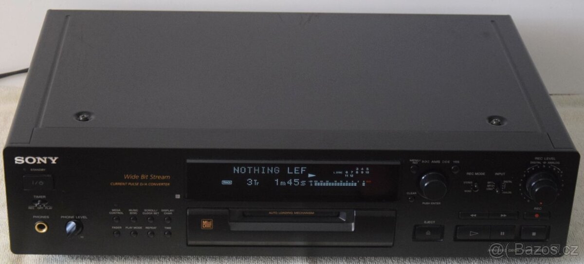 Minidisc SONY MDS-JB 920, DO, manuál, QS řada, MD disky - 5