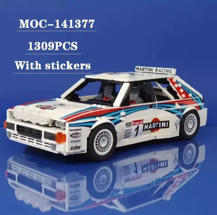 Stavebnice Lancia Delta integrále - 5