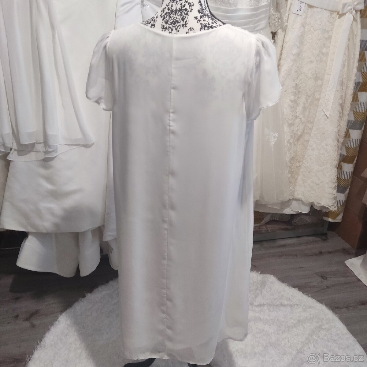 Popůlnoční, letní, těhotenské, slávnostní šaty vel. 44 - 5