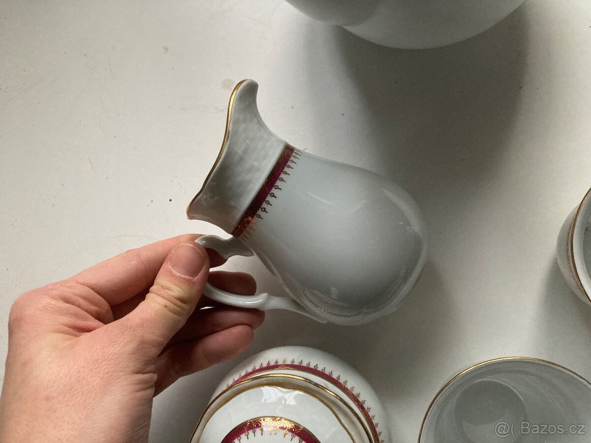 Porcelánový set Thun hnědý - 5