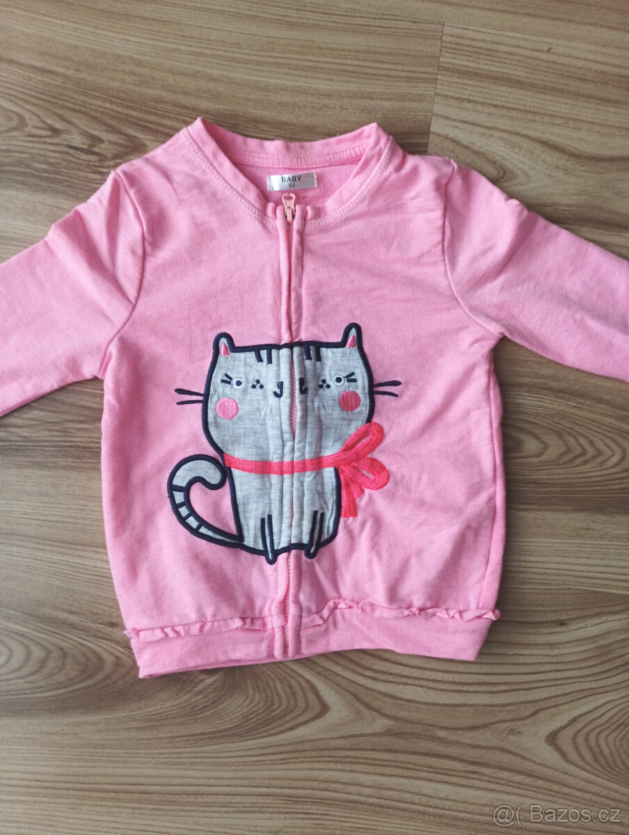 Dívčí svetřík ,župan,bundička, mikina, čepice - 5