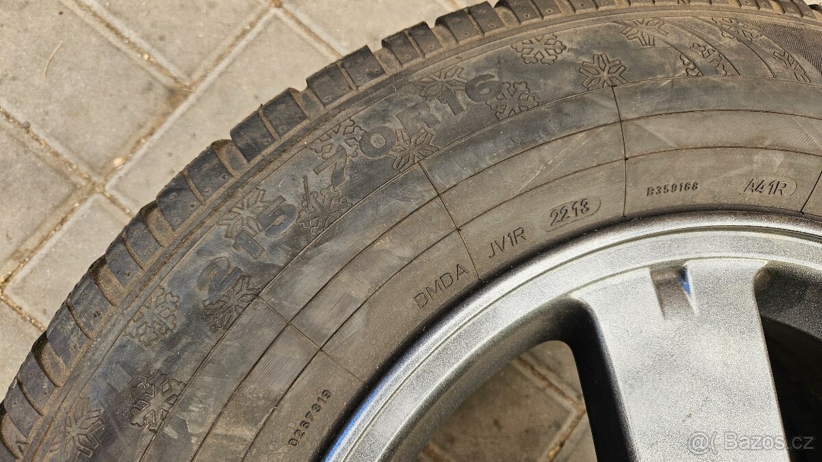Zimní Sada Alu 5x114.3 215/70 R16 Mitsubishi ASX - 5