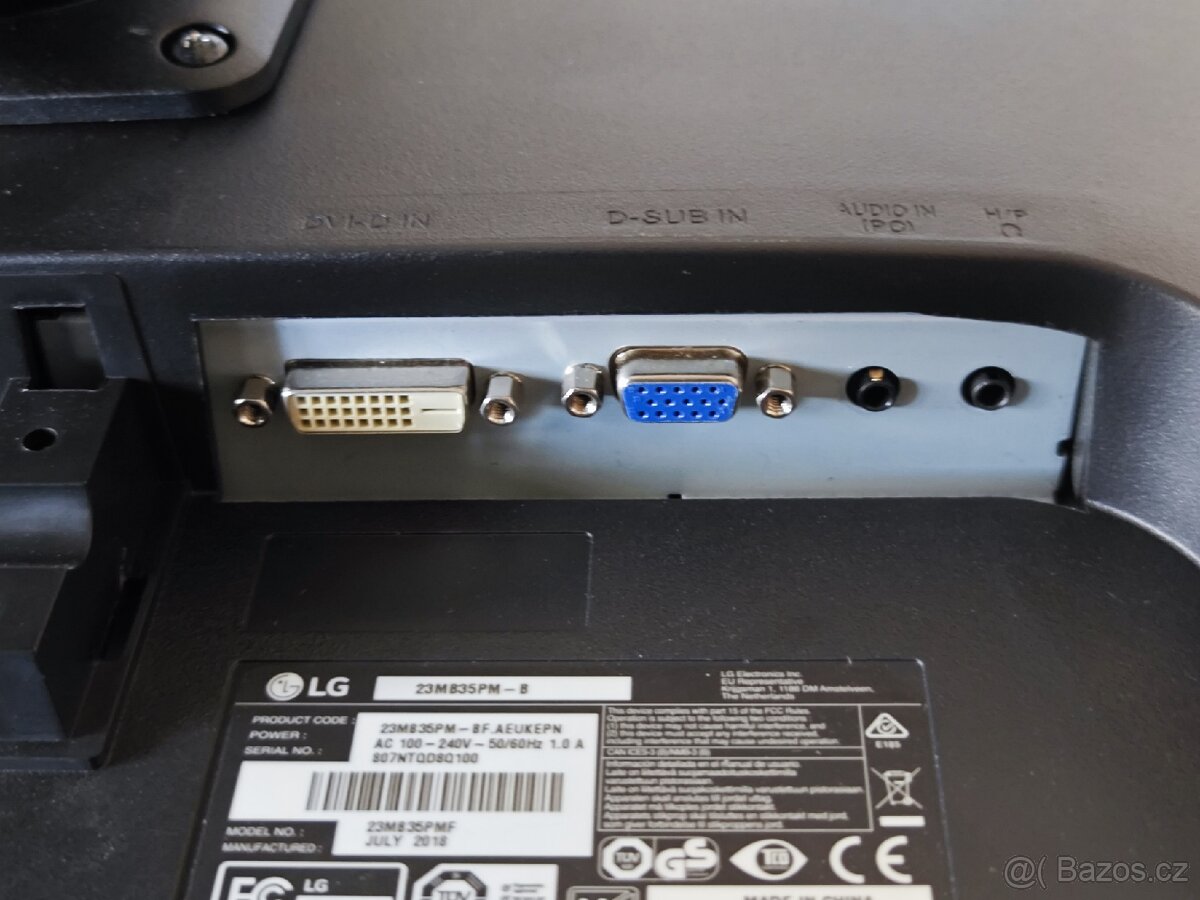 Pivot monitor LG 23" - 5