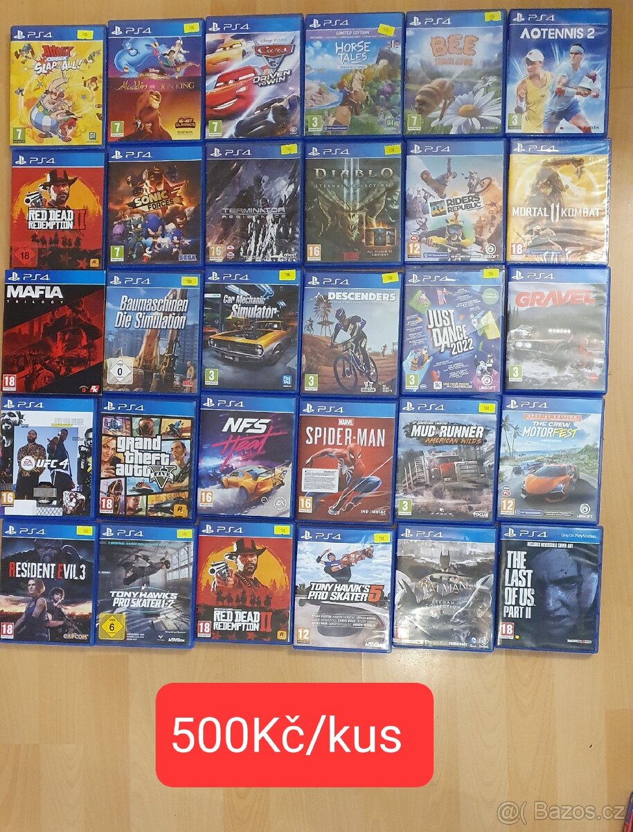 Hry na Playstation 3 ceny u fotek od 200kc - 5