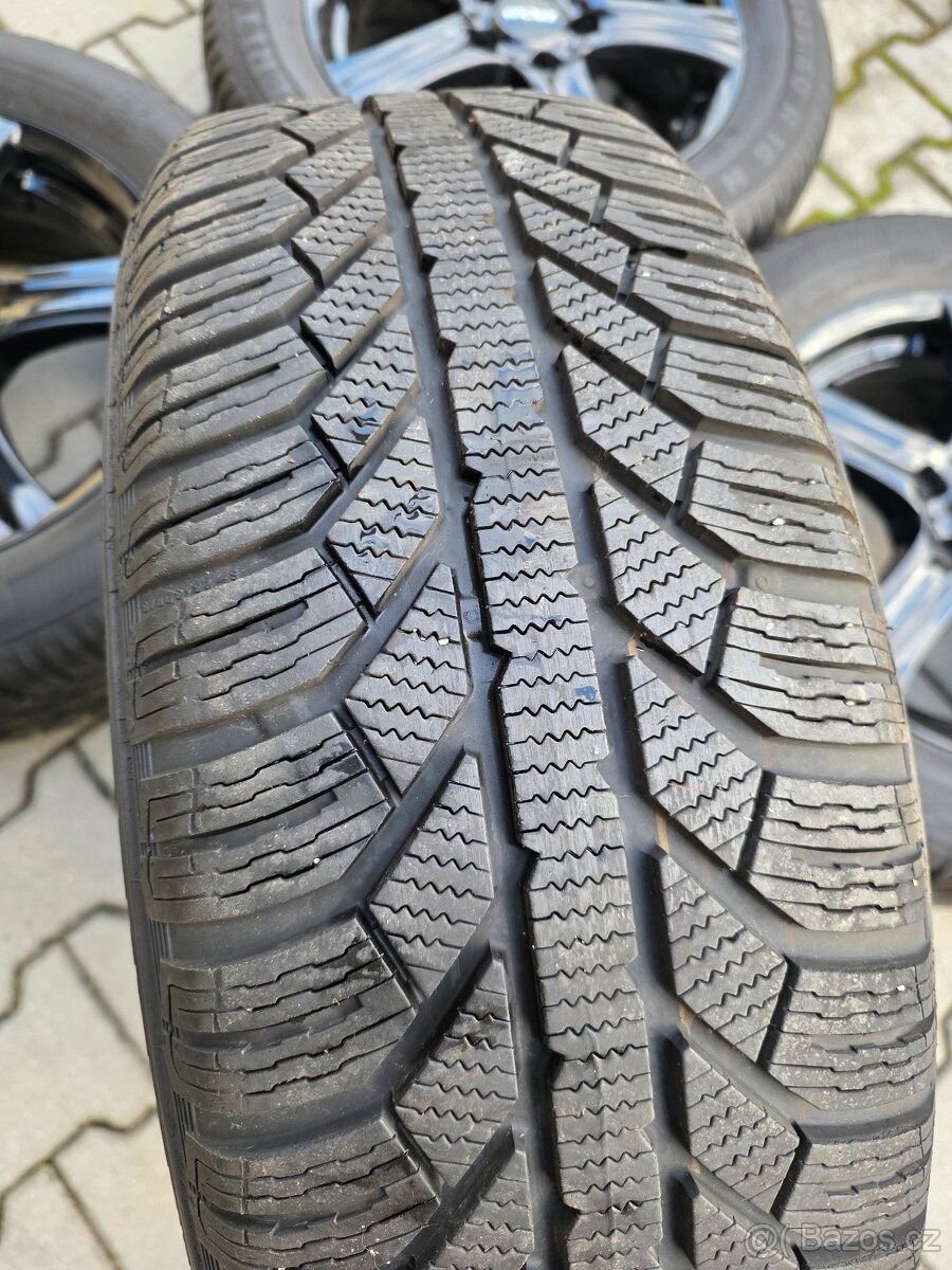 Alu kola Oxxo 5x112 Zimní semperit 205/60/16 černé - 5